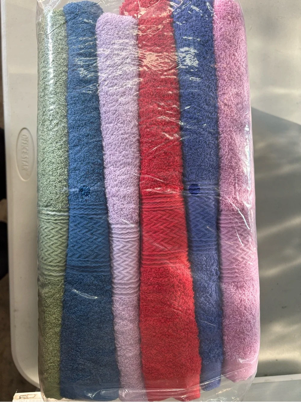 6-Piece 27x54 Bath Towel Set | Soft & Absorbent | Assorted Colors